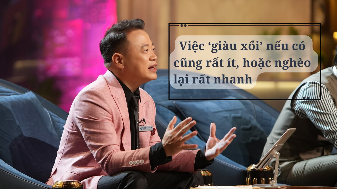 Shark Bình: "Những người càng trẻ, càng nghèo thì càng hay tin vào may mắn"- Ảnh 1. Shark Bình: "Những người càng trẻ, càng nghèo thì càng hay tin vào may mắn"- Ảnh 1.